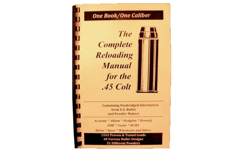 Loadbooks Usa, Inc. Loadbook-45 colt